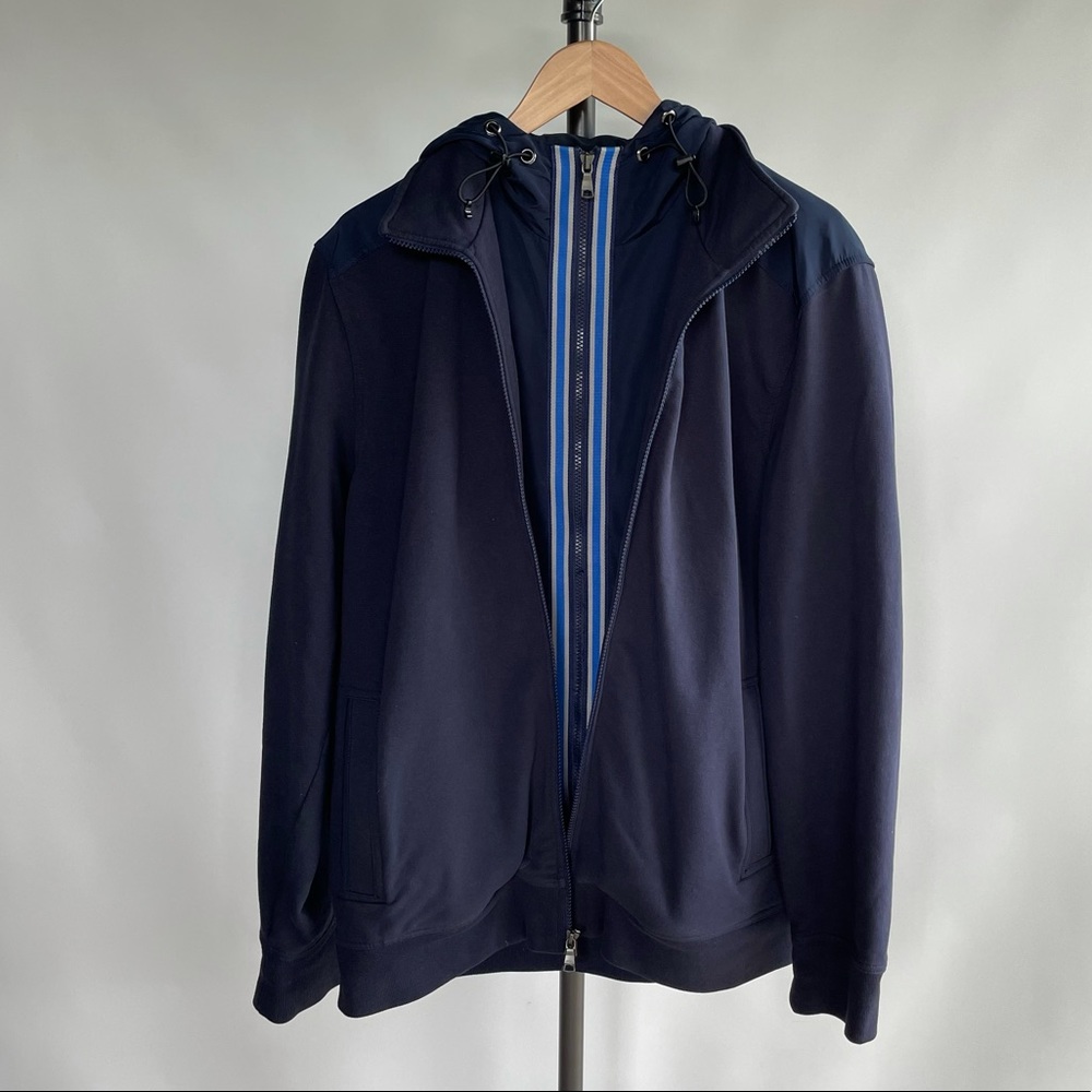 Banana Republic Men’s Double Zip Hoodie - sz XL